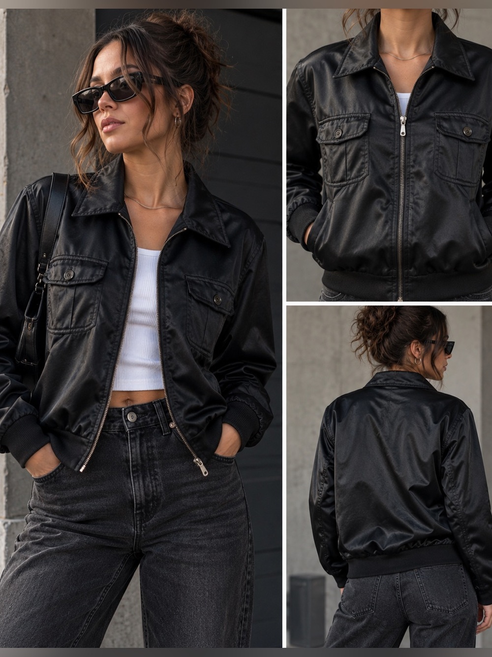Bill Blass Vintage Cropped Jacket XL